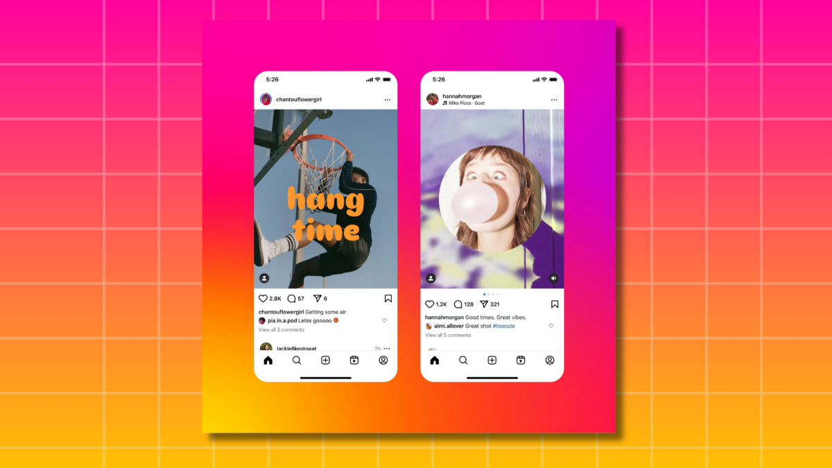 O Instagram agora permite que você adicione palavras em postagens como Reels
